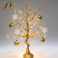 Décorations de table de mariage JINDA, arbre artificiel en résine Manzanita, or, noir, argent, blanc, décoration de mariage
