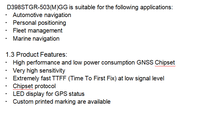 Récepteur GPS et GLONASS avec interface RS232, compact, haute performance et faible consommation d'énergie, G-Mouse pour positionnement personnel