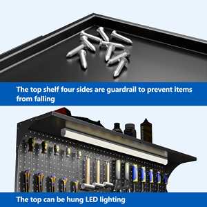 Công cụ giỏ hàng với cán Caster đa chức năng giỏ hàng với ba lớp băng ghế dự bị - Product Image 4