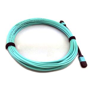 Cable Troncal de Fibra Óptica al por Mayor OM3 OM4 10G 40G 100G, Cable de Conexión de 12 24 Hilos MTP MPO, Cable Jumper para Redes WiFi 4G 3G PoE - Product Image 3