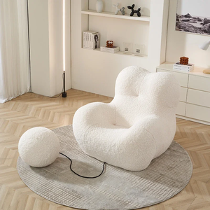 Producto estrella 2026 en el mercado de Yiwu en China: Sofá nórdico comprimido con otomana, proveedor de muebles para dormitorio de Nankang - Product Image 1