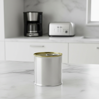 Boîtes de conserve vides de qualité alimentaire, diamètre 99 mm, hauteur personnalisée, pour biscuits, flocons d'avoine, algues, lait en poudre, noix, pour la Corée du Sud