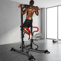 Barre parallèle horizontale multifonctionnelle en acier pour entraînement intérieur, équipement de traction domestique sur pied