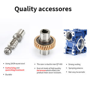 מומנט גבוה נעילה עצמית של גלגלי גלגלי תולעים NMRV025 <span class=keywords><strong>NMRV030</strong></span> NMRV040 NMRV050 NMRV063 NMRV075 NMRV090 Ac110V 220V 380V מנוע הילוכים - Product Image 2