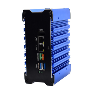 Gömülü mini pc core i7 fansız endüstriyel çift Lan ekran sağlam gömülü Linux Iot bilgisayar - Product Image 6