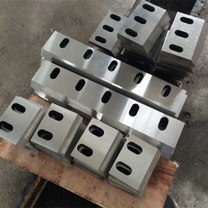 Maschinen teile Kunststoff Gummi Recycling Schredder blätter Zerkleinerung messer für Kunststoff-Zerkleinerung maschine - Product Image 5