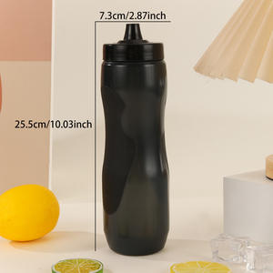 Bouteille d'eau de cyclisme Sport Squeeze de 750ml avec couvercle de buse d'aspiration et logo personnalisable - Product Image 3