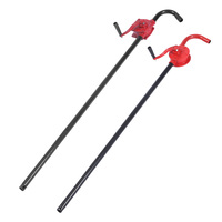 Portable fonte 25 #32 # gallon tambour pompe réservoir aspiration baril pompe huile diesel distribution transfert main pompe rotative
