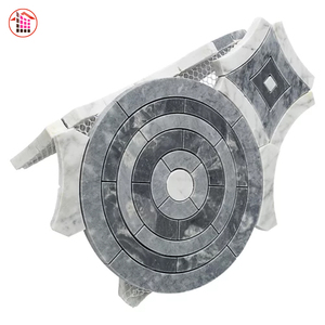 Carrelage <span class=keywords><strong>de</strong></span> sol auto-adhésif 2 en 1, cuisine et <span class=keywords><strong>salle</strong></span> <span class=keywords><strong>de</strong></span> bains, mosaïque en pierre - Product Image 3