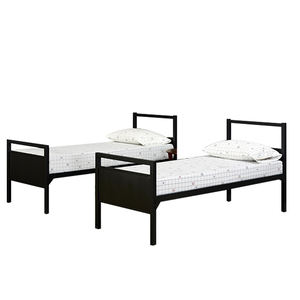 Мебель для общежития, стальные двухъярусные каркасы, прочные металлические кровати для студентов - Product Image 2