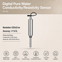 Capteur de qualité de l'eau, capteur numérique de conductivité et de résistivité RS485 Modbus-RTU pour la surveillance de l'eau pure
