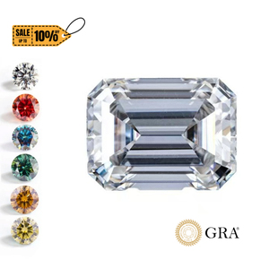 Moissanite Đá Kim Cương lỏng lẻo D màu vvs VS1 ngọc lục bảo cắt tuyệt vời cắt moissanite lỏng moissanite - Product Image 1