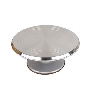 แท่นหมุนเค้กโลหะขนาด 12 นิ้ว สำหรับตกแต่งเค้ก ขายส่งตามสั่ง - Product Image 4