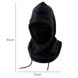 Winter Fleece Hood Scarf Adjustable <b>Neck</b> <b>Warmer</b> Face Cover for Cold Weather Protection - Product Image 3