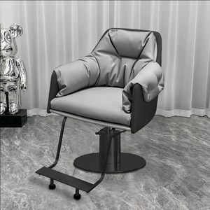 Nouveau Fauteuil de Barbier Noir le Plus Vendu pour Salon de Coiffure, Chaise de Barbier Moderne pour Salon, Chaise de Coiffure pour Salon - Product Image 2