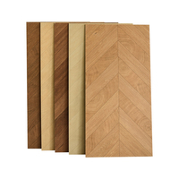 Baldosa Cerámica Moderna con Patrón Chevron de 600*1200mm, Efecto Madera, Antideslizante, para Sala de Estar y Baño, Estilo Europeo, 9.5mm