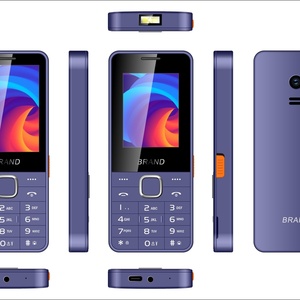 Teléfono Celular para Personas Mayores F236 de Fábrica, Pantalla LCD de 1.77 Pulgadas, Teclado Delgado, Teléfono 2G con Doble SIM, Teléfono GSM para Personas Mayores en Stock - Product Image 2