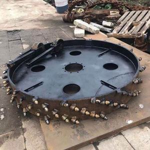 Мощный асфальтофрезерный траншеекопатель для копки в твердых поверхностях и прокладки трубопроводов, коммерческий дисковый траншеекопатель для тракторов - Product Image 3