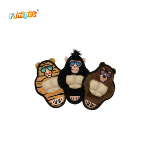 Famipet Fabricant de jouets pour chiens en peluche doux et moelleux de haute qualité, série d'<span class=keywords><strong>animaux</strong></span> amusants, vente chaude, personnalisable - Product Image 1