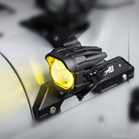 OMU Genesis Series une lumière de pilier pour Jeep Wrangler JK JL JT accessoires de voiture tout-terrain 4x4 projecteur LED avec fil