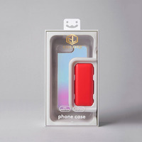 Boîte d'emballage électronique en carton blanc écologique avec logo personnalisé OEM/ODM pour étui de téléphone portable