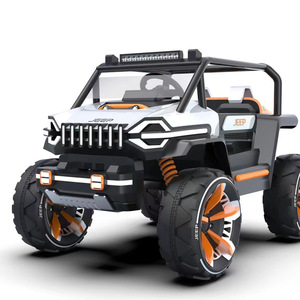 รถจี๊ปเด็กนั่งขับเคลื่อนด้วยไฟฟ้า 4x4 48V 600W แบบสองที่นั่ง สำหรับเด็กอายุ 5-7 ปี - Product Image 5