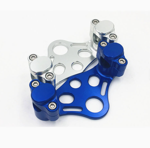 Nouvelle pince de guidon de moto en aluminium CNC durable pour Speedway/<span class=keywords><strong>Grasstrack</strong></span>, fabriquée en Chine - Product Image 3