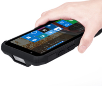 PDA industriel de poche Scanner à plat robuste Windows 10 Collecteur de données PDA 1D 2D Terminal robuste de poche