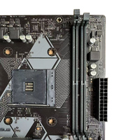 Carte mère PRIME B450M-K compatible avec les processeurs de 2e génération, GPU Radeon Vega, socket AM4, mémoire DDR4 32 Go, PCIe 3.0, SATA, pour jeux, occasion.