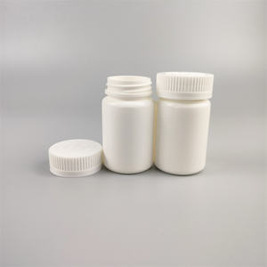 医薬品グレード100mlHDPEプラスチック薬ピルボトルタブレットカプセルボトル、チャイルドセーフティキャップ付き - Product Image 3