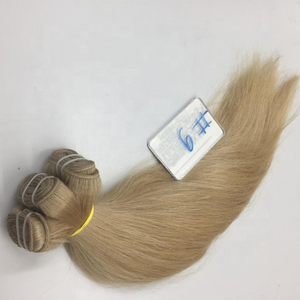 ผ้าต่อผมยอดนิยม100% เรมี่ส่วนต่อผมมนุษย์แบบไร้รอยต่อผ้าเรมี่เครื่องผมผูกด้วยมือผ้า - Product Image 2