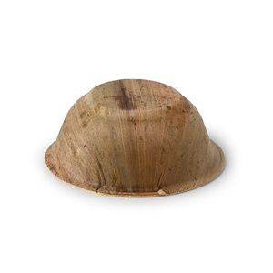 275Ml Small Round Palm Leaf Ice Cream Dessert Palm Leaf Bowls For Cold Dessert And Ice Cream Shop Service - Product Image 4
