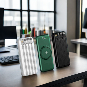 Banco de energía inalámbrico magnético de 20000mAh, cargador portátil de carga rápida, <span class=keywords><strong>Mini</strong></span> banco de energía para <span class=keywords><strong>iPhone</strong></span> 14 <span class=keywords><strong>13</strong></span> Xiaomi 9 Samsung S23 Huawei - Product Image 2