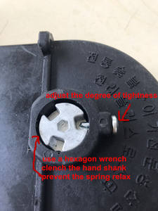 Pipa de humo para barbacoa de Metal de acero inoxidable de alta calidad con caja de resorte y Cuerda de alambre Equipo de tienda de barbacoa coreano económico - Product Image 4