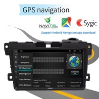 Lecteur multimédia Android pour voiture Jiawell 9 pouces, autoradio GPS, Carplay, Android Auto, WIFI, écran tactile, lecteur DVD pour Mazda CX7 2007-2014