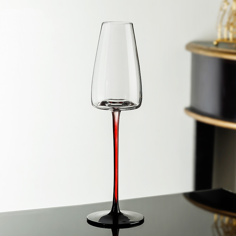 Red Wine Glass - KKS Brand Crystal Cup Grape European Style Tasting Wine Glasses | 300ml Capacity