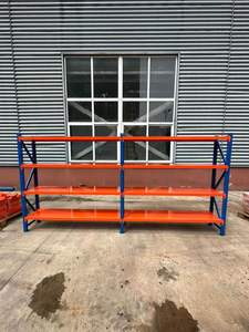 4 tier <span class=keywords><strong>5</strong></span> פלדה מחסן מדף המוסך מדף מחסן מתכת מדפים - Product Image 2