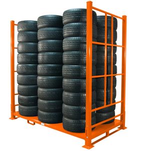 अनुकूलित चल गोदाम फोल्डेबल स्टैकिंग स्टिल कपड़े रोल रैक रैक रैक - Product Image 4