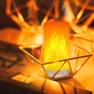 Lámpara de Llama LED Moderna para Dormitorio, Regulable, Recargable por USB, Magnética, con Control Remoto, Efecto de Llama Simulada, Decoración - Product Image 5