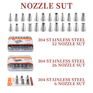 <span class=keywords><strong>Set</strong></span> di Ugelli per Decorazione Torte in Acciaio Inox di Alta Qualità Bakest - Product Image 6