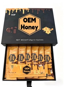 Caja <span class=keywords><strong>de</strong></span> Regalo VIP <span class=keywords><strong>de</strong></span> Alta Gama para Chocolate Negro Duro <span class=keywords><strong>y</strong></span> Miel Natural Orgánica, Dos en Uno, Gran <span class=keywords><strong>Venta</strong></span> - Product Image 2