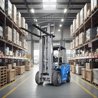 Montacargas Eléctrico Liftron CPD30L de 3 Toneladas para Transporte de Materiales y Operaciones de Almacenamiento Eficientes