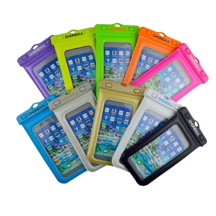 High quality promotion universal waterproof PVC mobile phone case waterproof bag/bag waterproof mobile phone