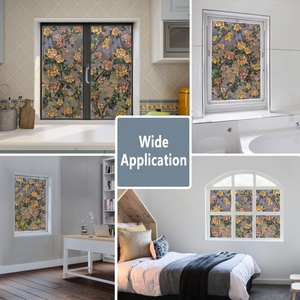 <span class=keywords><strong>Film</strong></span> de confidentialité pour fenêtre en PVC à finition teintée rose, <span class=keywords><strong>film</strong></span> décoratif pour fenêtre en verre 3D, <span class=keywords><strong>film</strong></span> teinté pour fenêtre en rouleau pour la décoration de la maison - Product Image 3