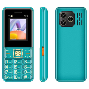 Teléfono Móvil F21 de Alta Calidad, 1.77 Pulgadas, Triple SIM, Ultra Delgado, Tamaño Pequeño, Teléfono con Funciones - Product Image 1