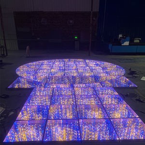 <span class=keywords><strong>Discothèque</strong></span> de haute qualité scène de fête de mariage belle scène en verre plate-forme carrée accessoires de scène en verre - Product Image 5