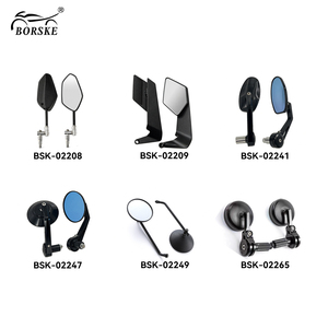 Specchietti Retrovisori Laterali Universali per Moto Honda, Suzuki, Kawasaki, Yamaha, <span class=keywords><strong>Ducati</strong></span>, Scooter e Moto Stradali - Product Image 3