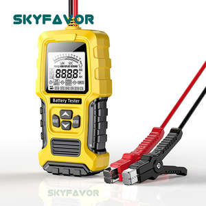 Probador de Baterías de Automóvil de 12V 24V - Analizador <span class=keywords><strong>Digital</strong></span> de Resistencia Interna para Baterías de Plomo-Ácido, Probador de Resistencia Interna Gratuito - Product Image 5