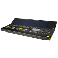 Console DMX professionnelle pour éclairage de scène, système MA2, avec commandes Fader Wing et contrôleur d'éclairage DMX