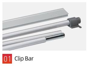 Présentoir rétractable en aluminium, petit frais de spectacle commercial, promotion, vente en gros, 1 pièce - Product Image 3